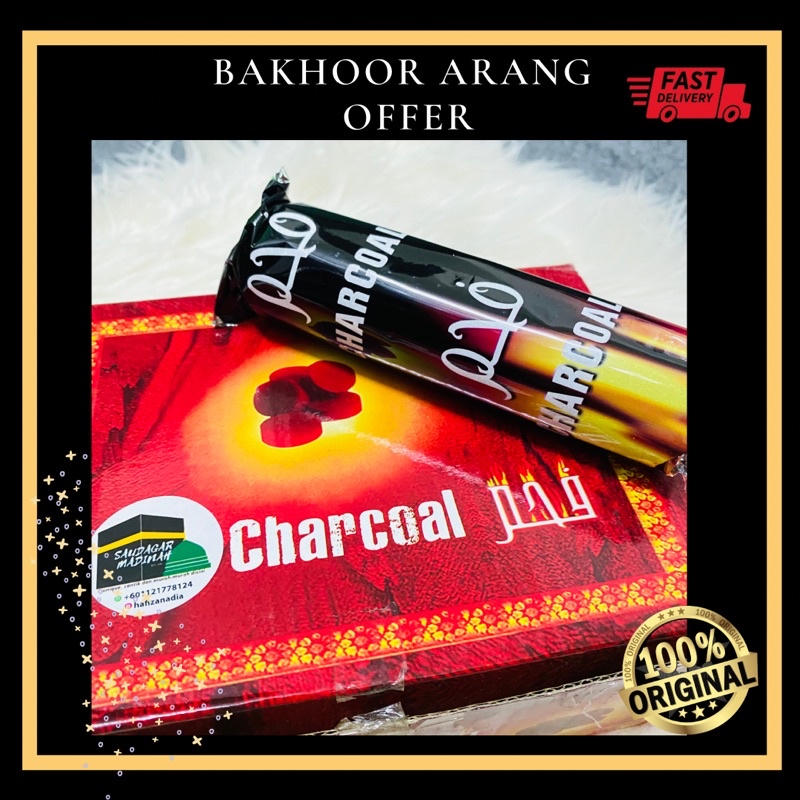 [Original] Charcoal for Bakhoor/ Arang Bukhoor | Shopee Malaysia