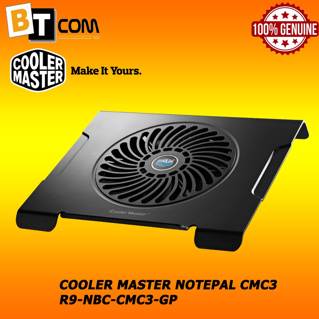 Cooler Master NOTEPAL CMC3 Notebook Cooler R9-NBC-CMC3-GP | Shopee Malaysia