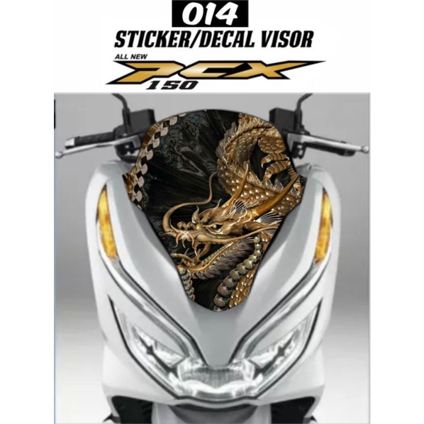 Pcx 160 visor decal Sticker new Shopee Malaysia