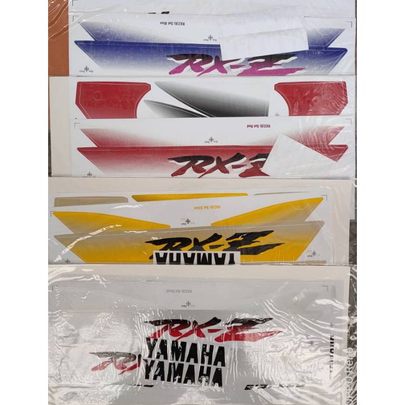 YAMAHA RXZ (8) BODY STICKER | Shopee Malaysia
