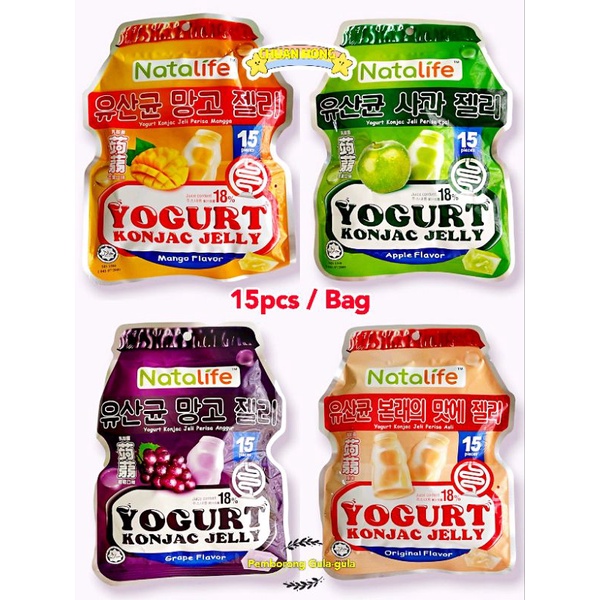 Natalife Yogurt Konjac Jelly 15pcs / Bag Shopee Malaysia