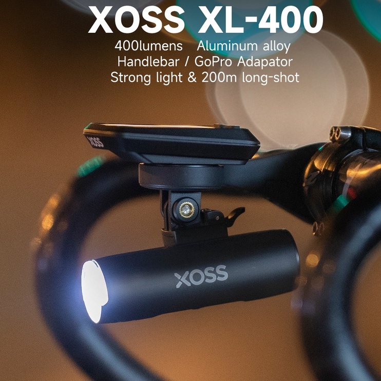 XOSS bicycle front light XL400 XL 800 Bike Headlight 400 lumens