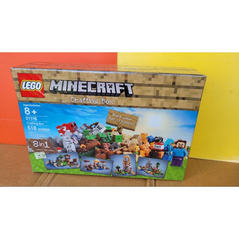 Minecraft lego crafting box 2024 21116