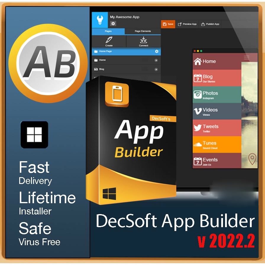 App Builder 2022.2 For windows 64bit (Latest Feb 2022) | Shopee Malaysia