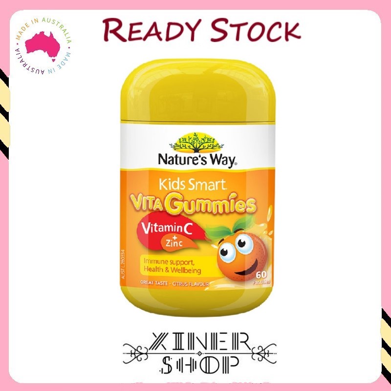 [Ready Stock EXP : 06/2025] Nature's Way Kids Smart Vita Gummies ...