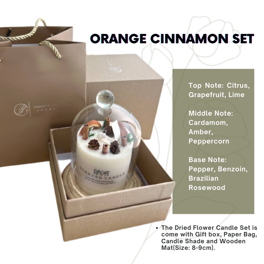 Scented Candle Soy Wax Christmas Gift Candle Aromatherapy