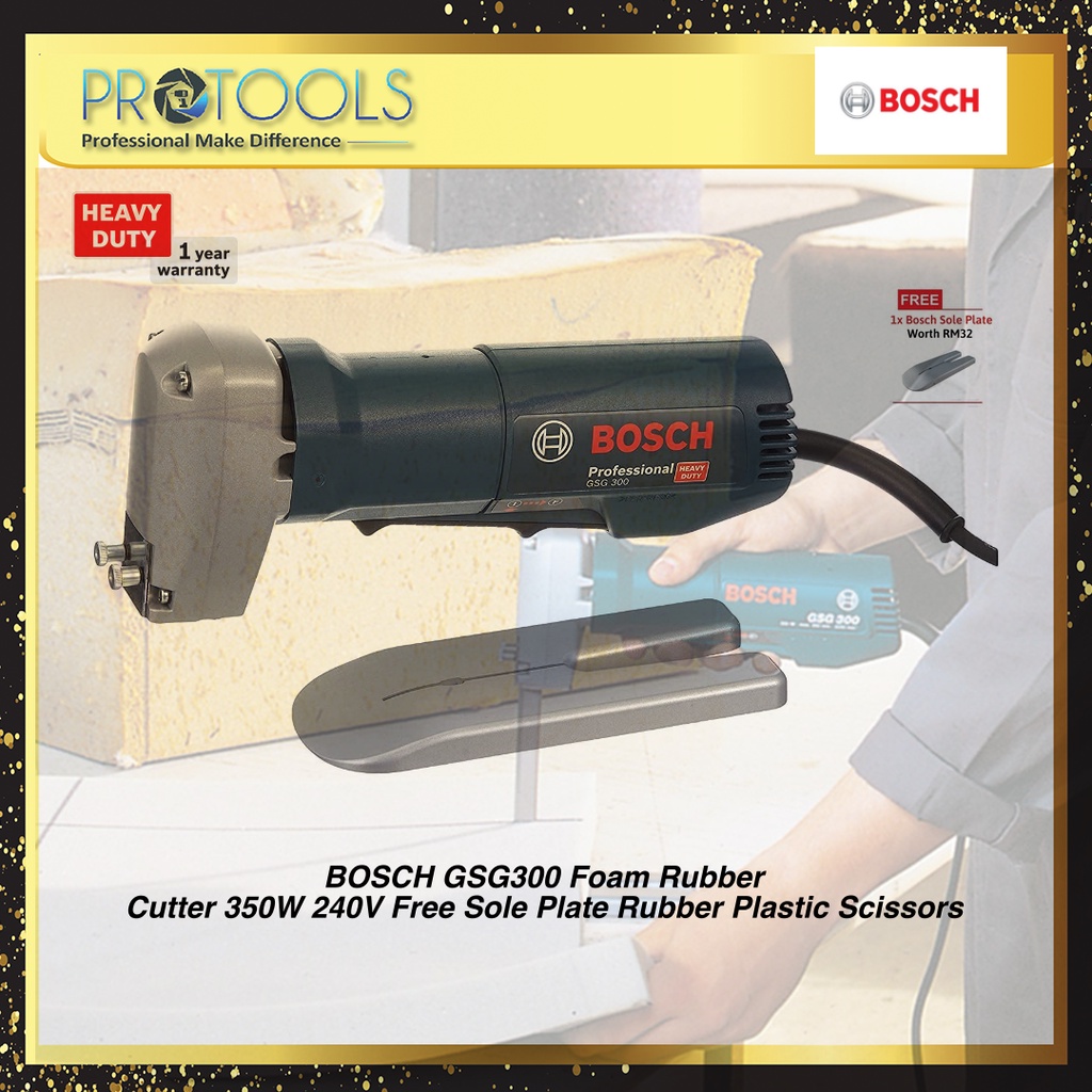 BOSCH FOAM CUTTER GSG 300 PROFESSIONAL 1 YEAR WARRANTY Shopee