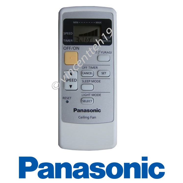 Panasonic LED 5 Blade Ceiling Fan Remote Control | Shopee Malaysia