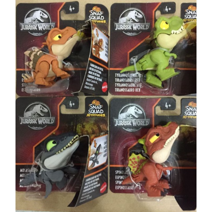 Jurassic World Snap Squad 4 Dinosaurs. | Shopee Malaysia