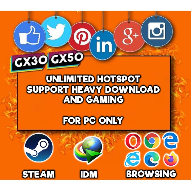 Unlimited Hotspot Bypass for any Telco [Unlimited data plan] Shopee