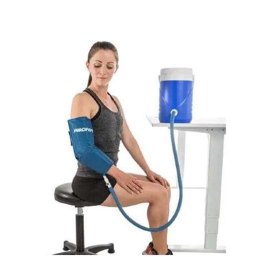 (Manual) Aircast Cryo Cuff Compression Set (Cuff + Manual Cooler ...