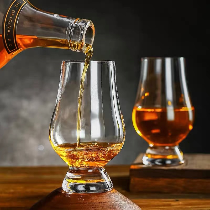Ready Stock Whiskey Bourbon Glass Tasting Glass Glencairn Whiskey Glass Inspired Sniffing 1766