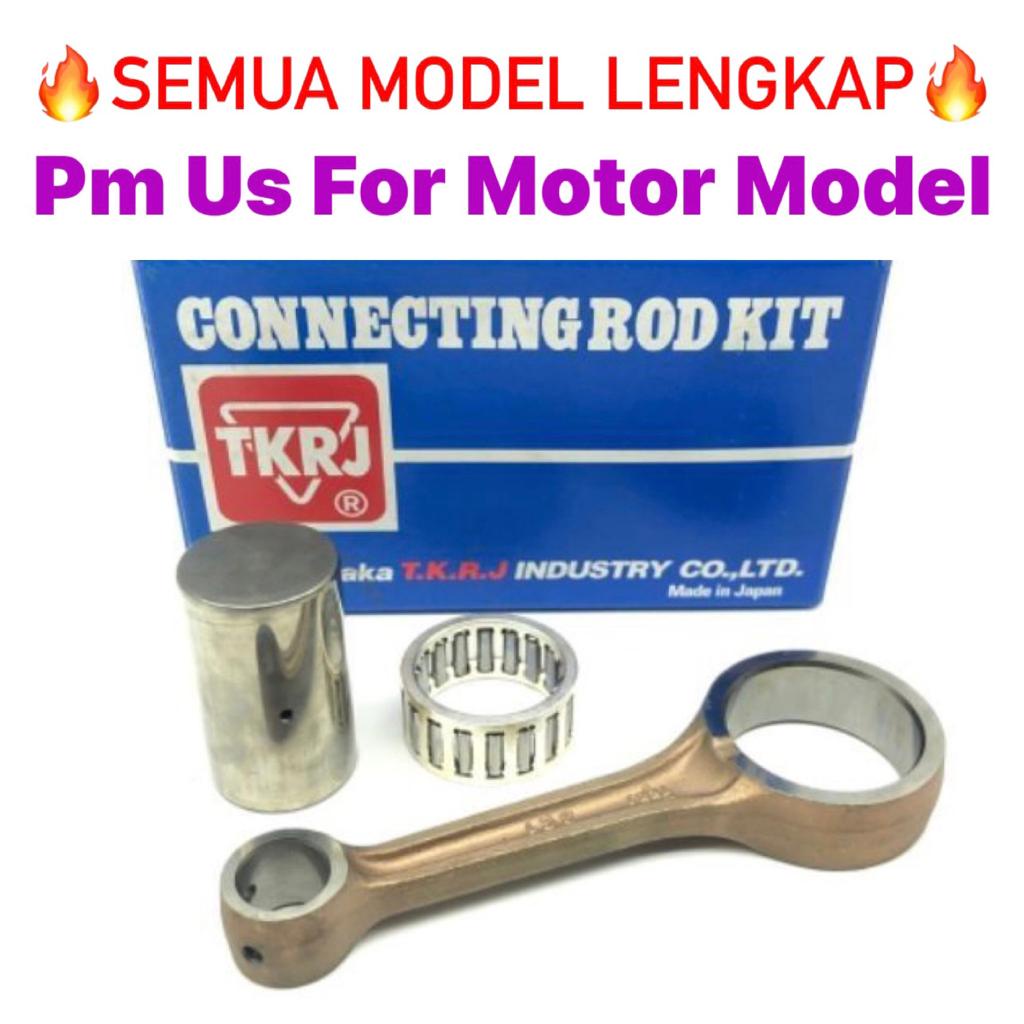 TKRJ CONNECTING ROD for RXZ KRISS Y125Z WAVE100 GB6 VARIO FUTURE C70