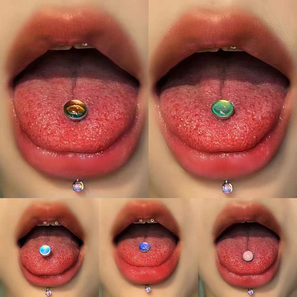 All types of tongue piercings store