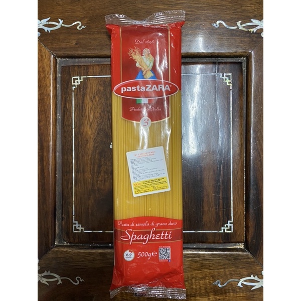 Spaghetti Pasta Zara Pasta No. 3 (500g) Shopee Malaysia