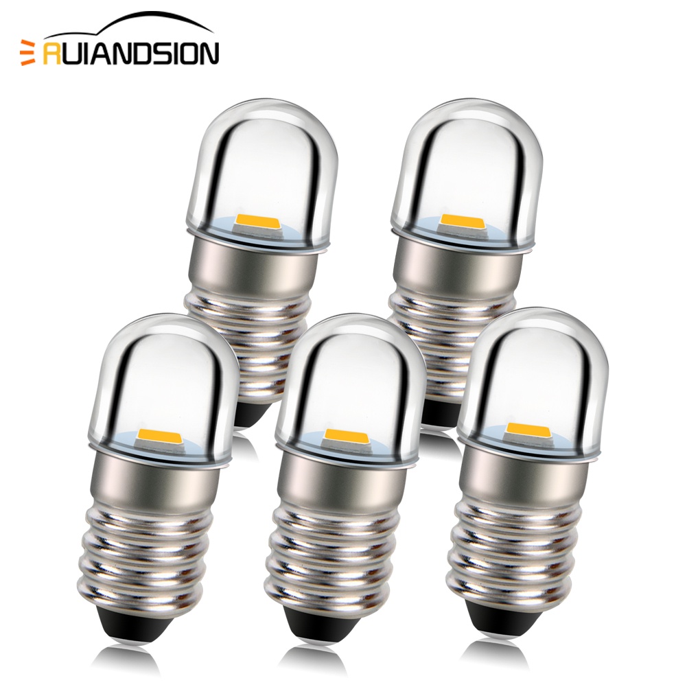 Ruiandsion 5Pcs E10 P13.5S LED DC 3V 6V 4.5V 18V 12V Machine ...