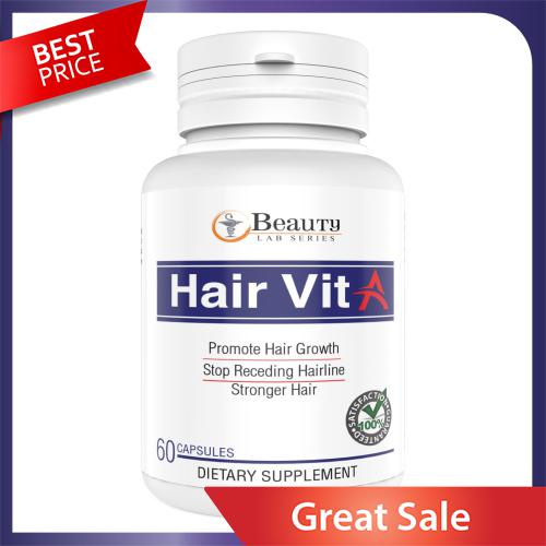 ( 60 Vegetarian Capsule ) For Hair Loss, Damaged Hair, Stop Receding ...