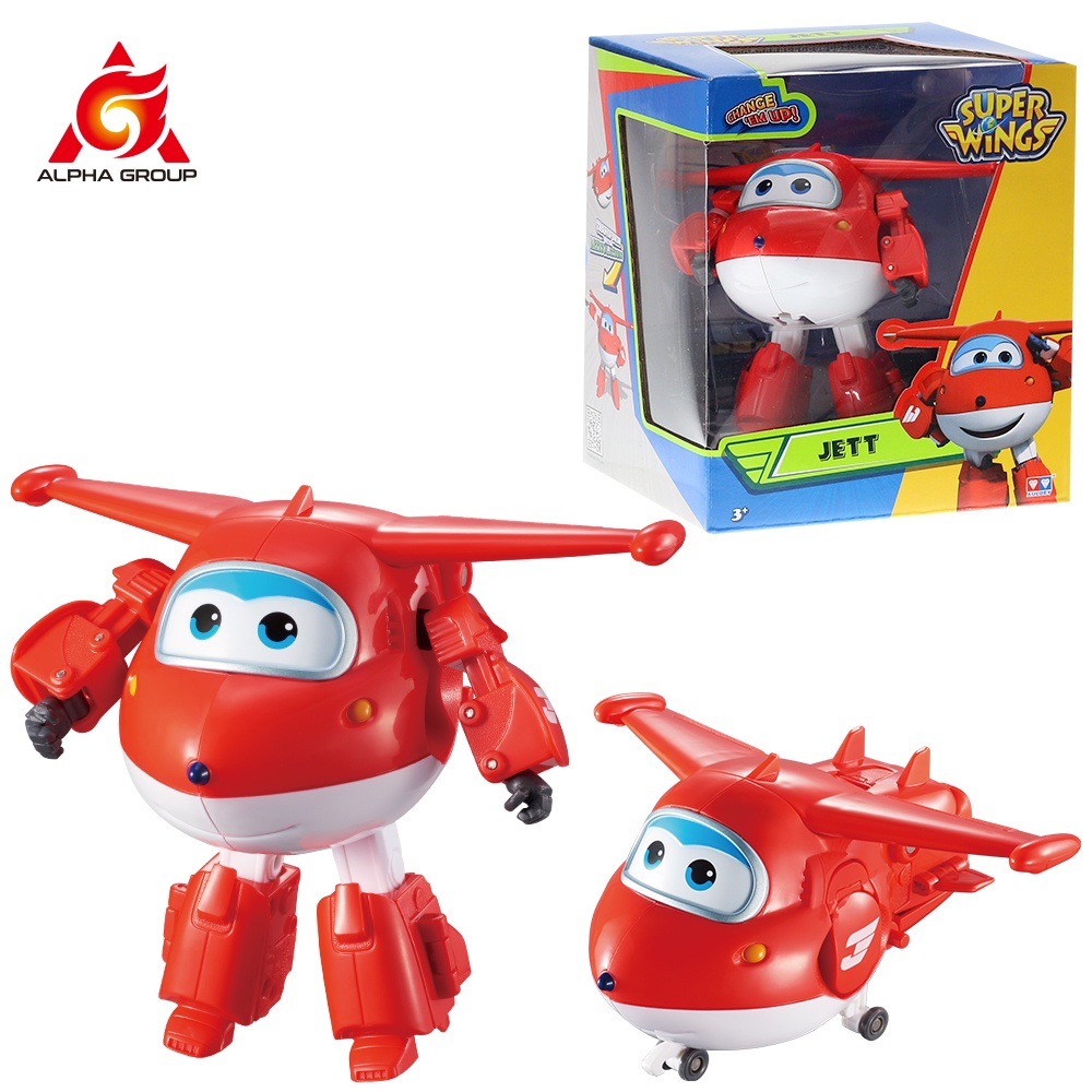 Super Wings 5 inch Transforming Jett Dizzy Donnie Mira Action Figure ...