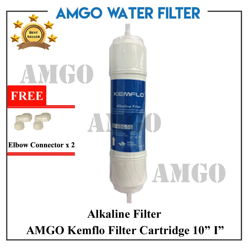 AMGO KEMFLO Halal 10" 10 IType (Sediment, Carbon, Alkaline, Silver
