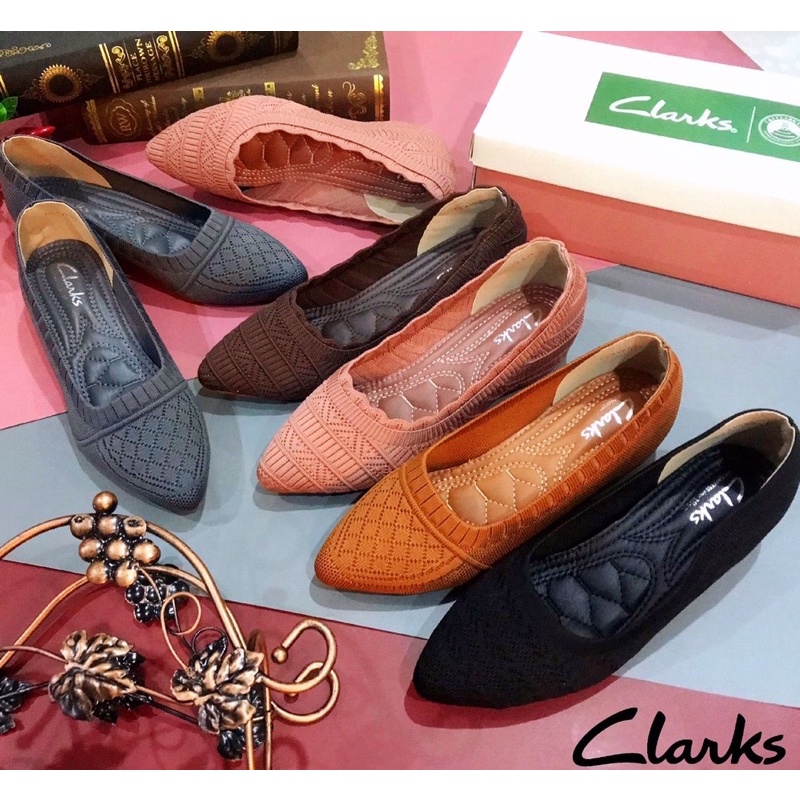 Clarks hotsell wedges shoes