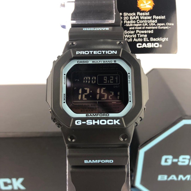 Casio G-Shock X Bamford London Tough Solar Multiband6 GW-M5610BWD20-1ER