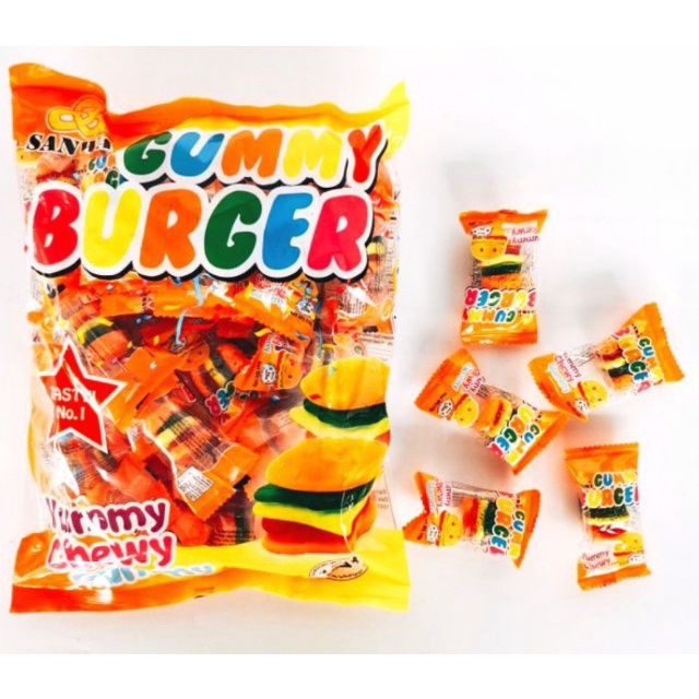 Gummy Burger 40pcs (HALAL) Shopee Malaysia