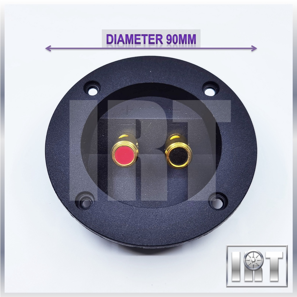 Subwoofer Box Terminal Cup Positive Negative Cable Connector Screw