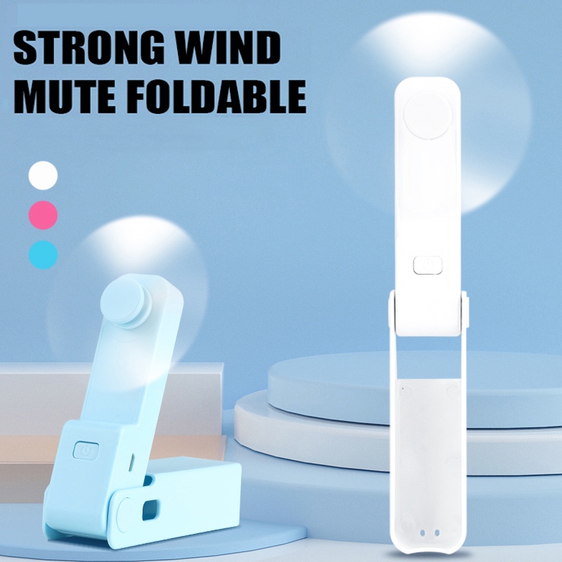 3 Colors USB Rechargeable Fan / Three Gears Wind Mini Air Cooler ...