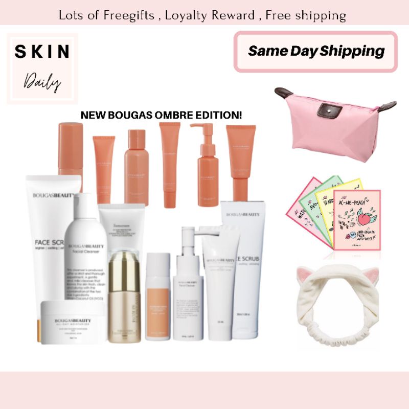 [100 Original] Bougas Serum / Face Scrub / Facial Cleanser / Bougas