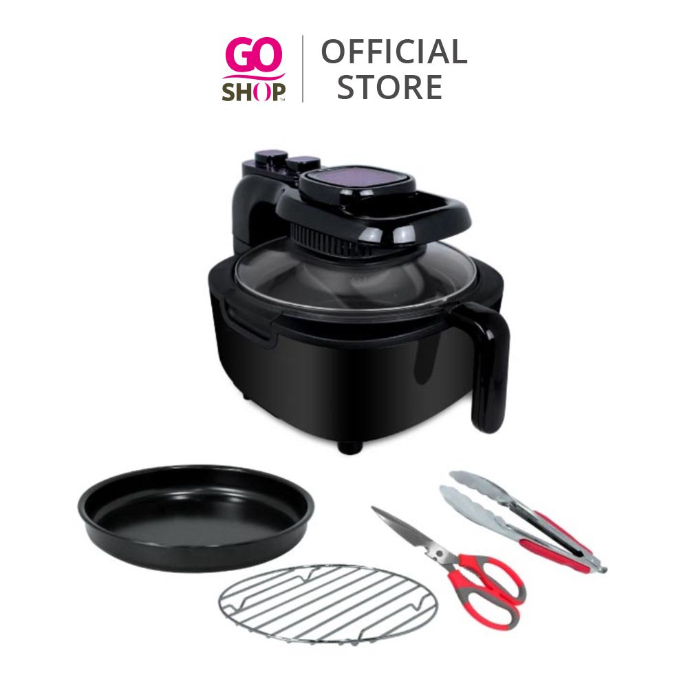 Nakada Air Fryer 4L [Free 1 Pc Pan + Grill Rack + Kitchen Tong + Kitchen Shear] Shopee Malaysia