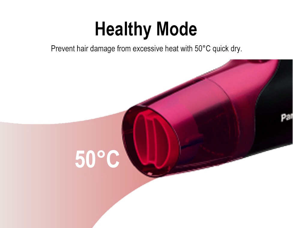 Panasonic 2000W EHNA65 nanoe Hair Dryer with various attachments