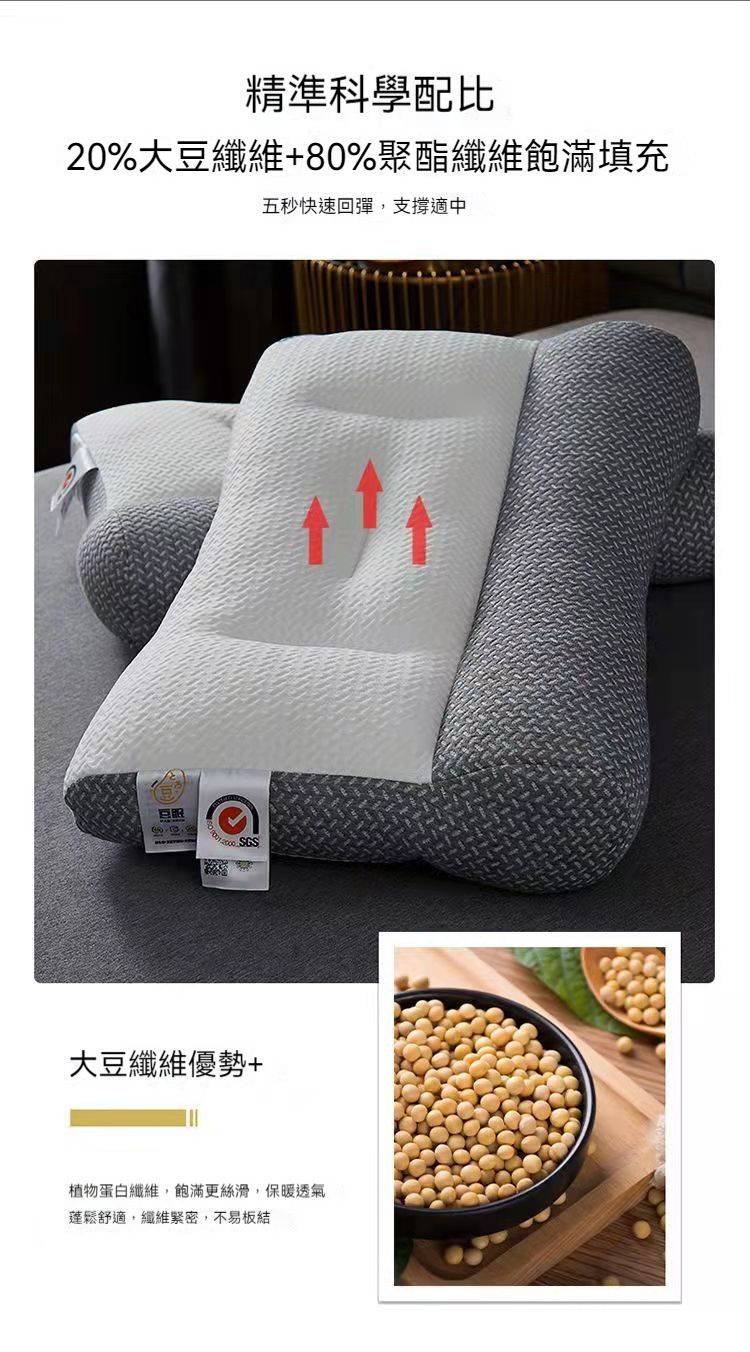 Taiwan Shipment Japan Cervical Spine Pillow Ergonomic Anti-Traction ...