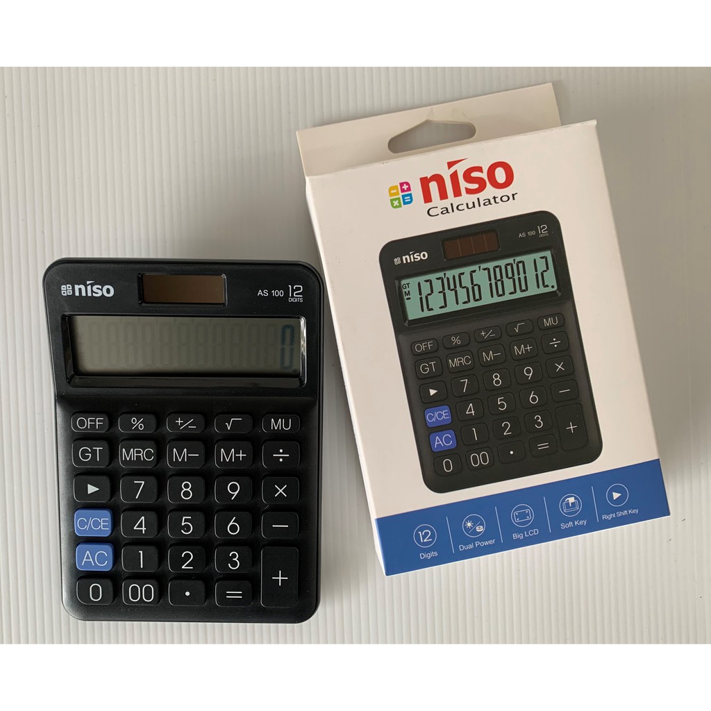 NISO AS 100 CALCULATOR (100 Original ) Shopee Malaysia