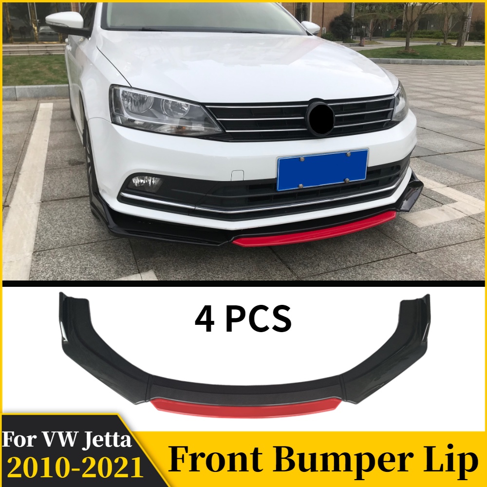 For VW JETTA A6 MK6 MK6.5 A7 2010-2021 Front Bumper Lip Protector ...