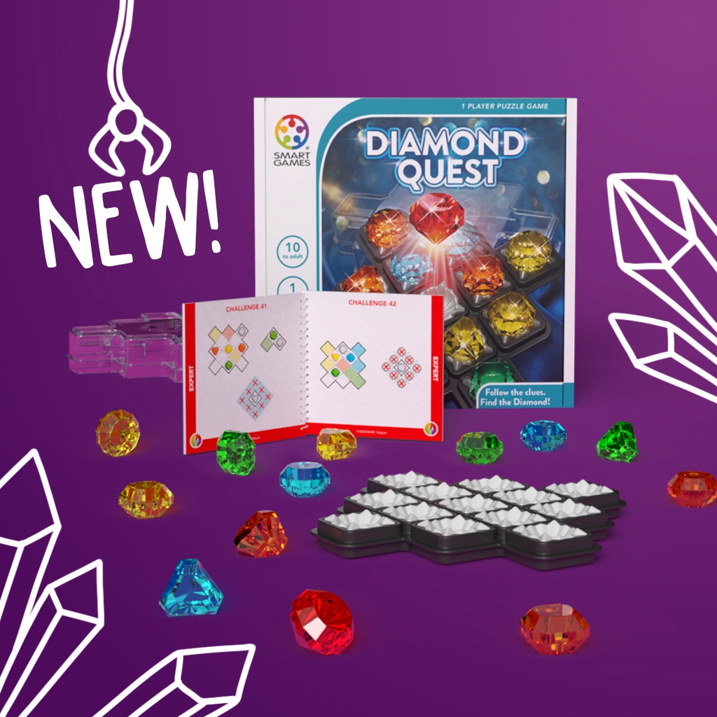 Smart Games - Diamond Quest (IQ Games) | Shopee Malaysia