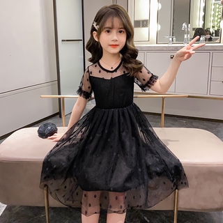 Girls black dress outlet skirt