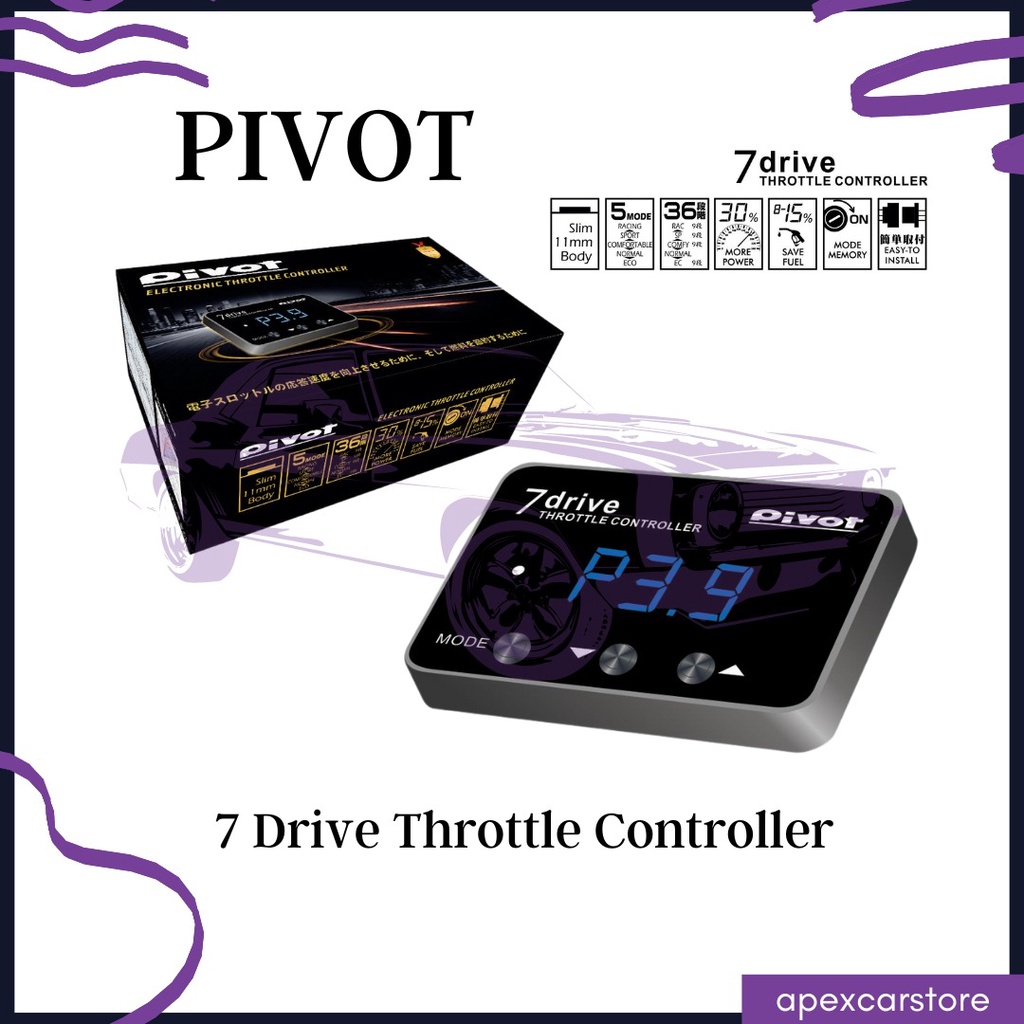 PIVOT 7 Drive Electronic Throttle Controller Subaru Forester Subaru XV