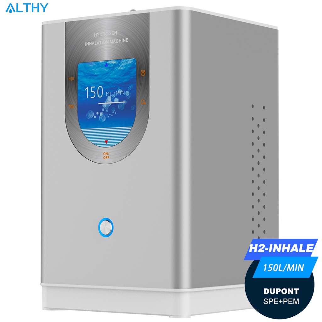 ALTHY Hydrogen Inhalation Machine 99.99% High Purity Low Noise Hydrogen ...