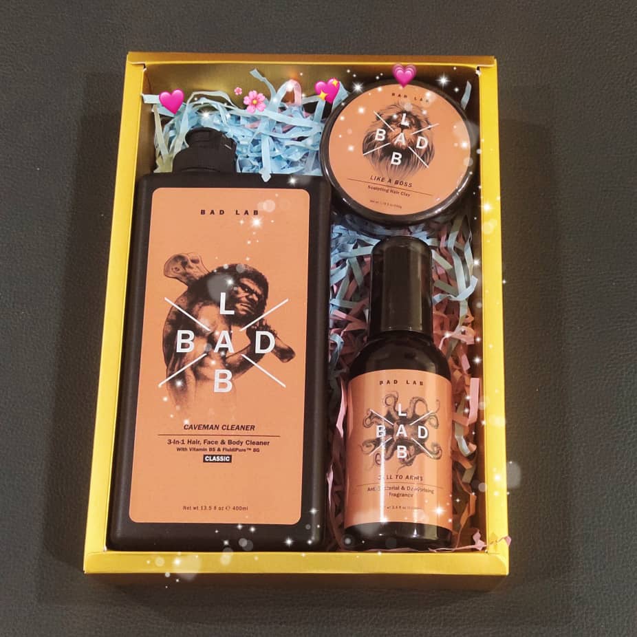 BADLAB GIFT SET FOR HIM SET HADIAH LELAKI (Birthday/Hantaran/Door Gift ...