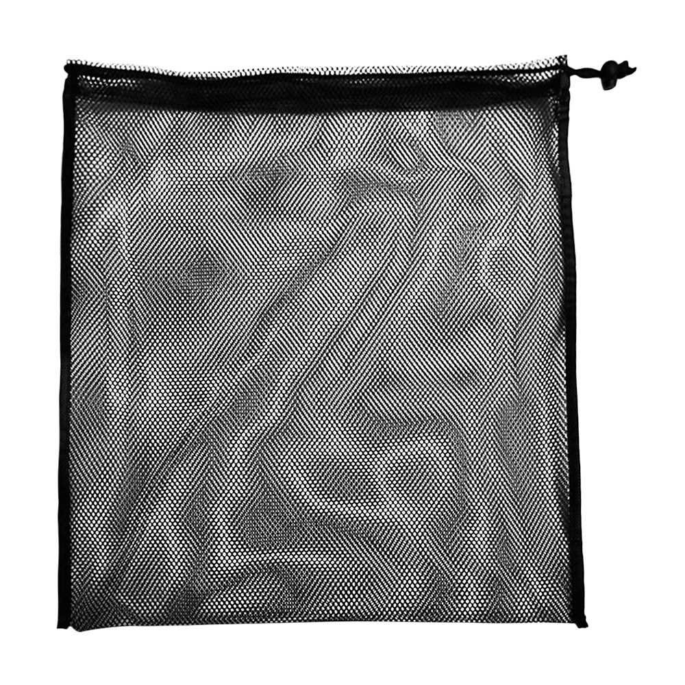 Mesh Sports Equipment Bag Drawstring Storage Sack for Tennis Squash