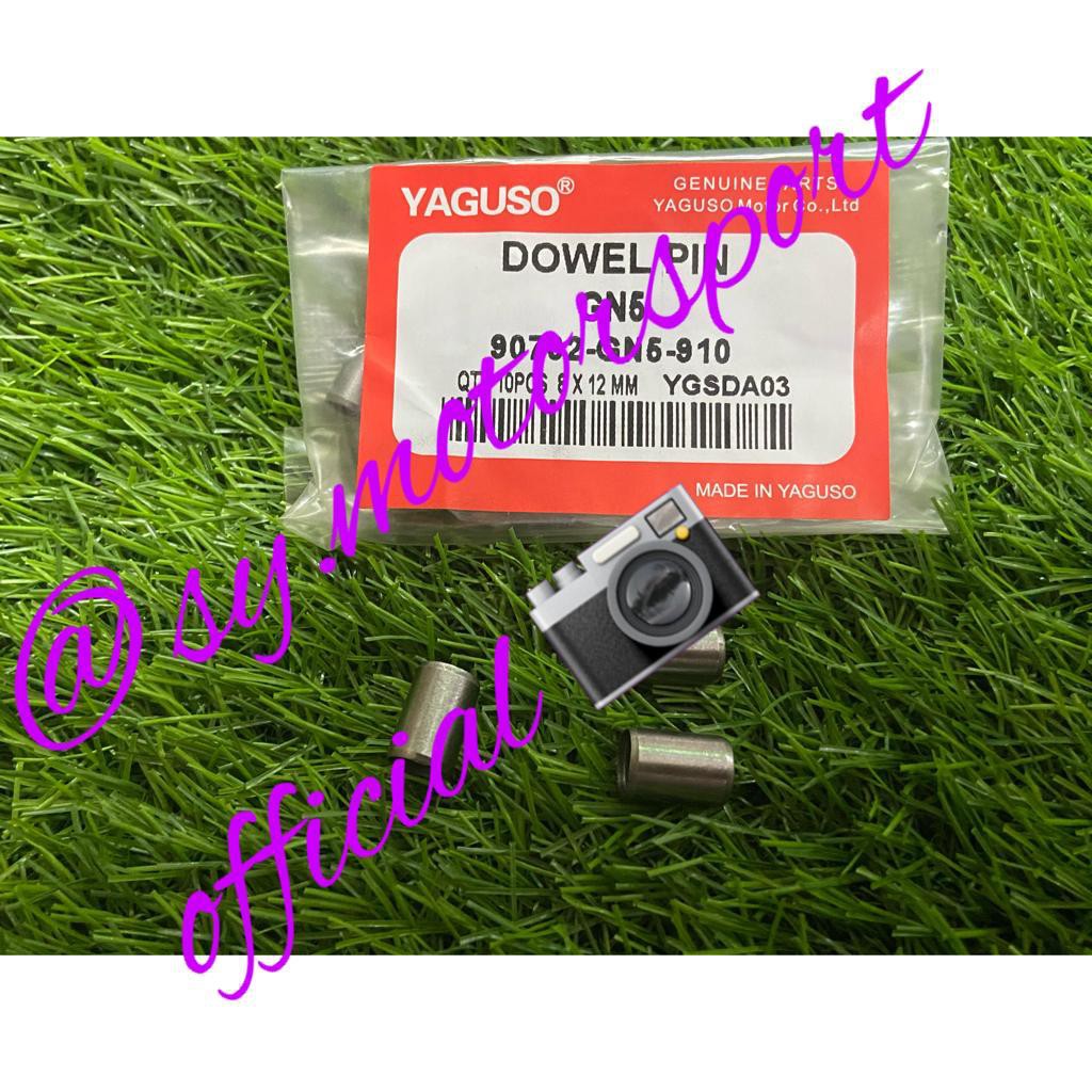YAGUSO CLUTCH COVER DOWEL PIN EX5 8 X 12MM (10 pcs) Shopee Malaysia