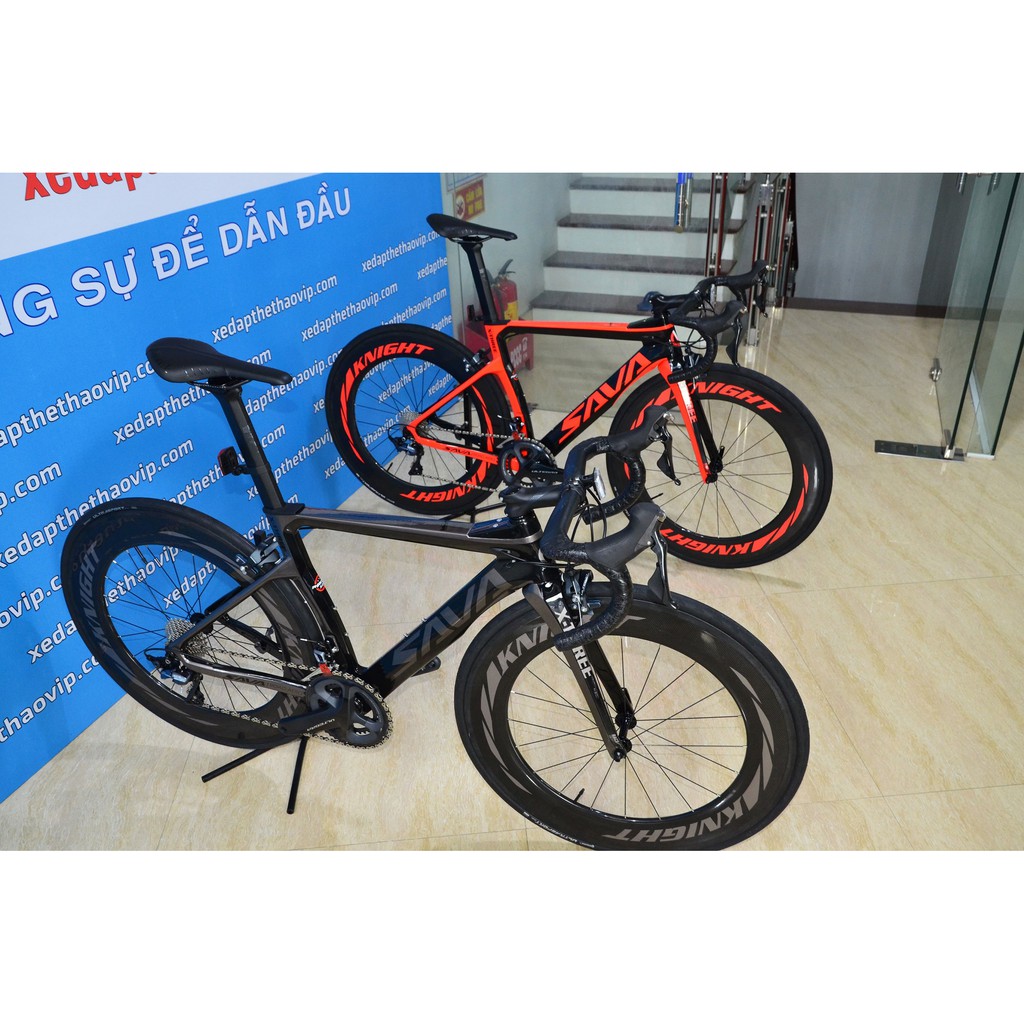 SAVA Carbon Fiber Road Bike Racing 22 speed Shimano R8000 Shift Phantom Super Light Breaking Wind Shopee Malaysia