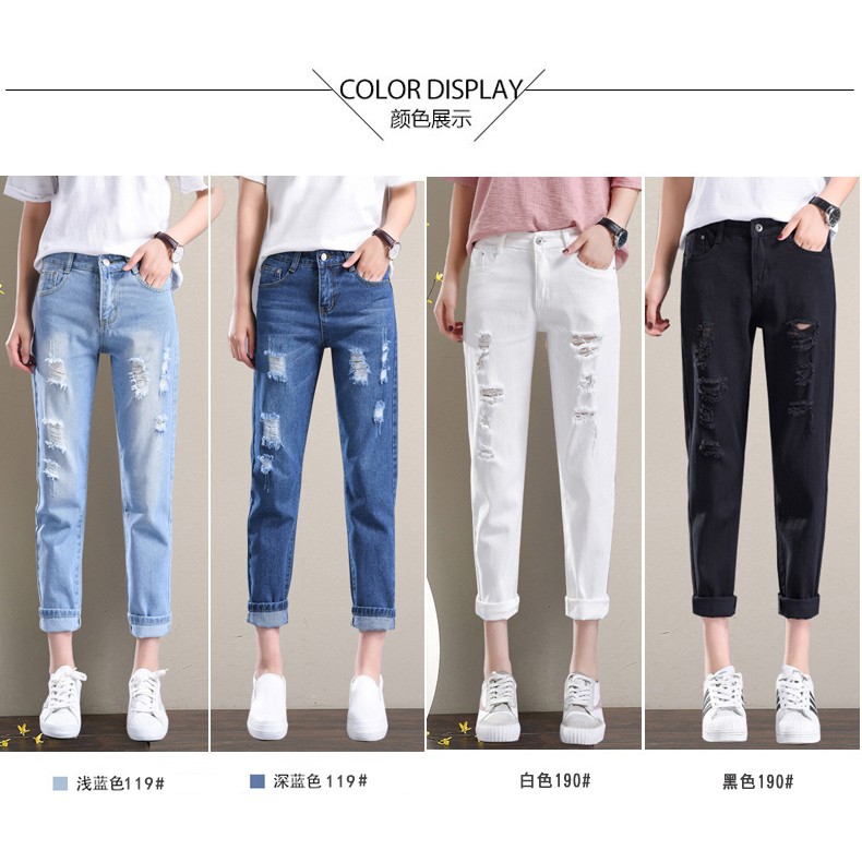 Ripped jeans sale shopee