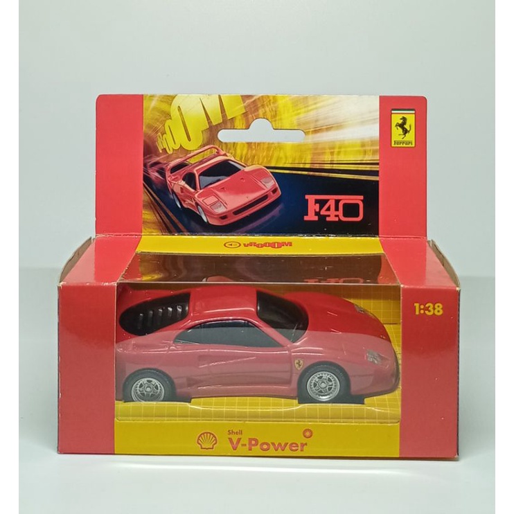 Ferrari F40 Shell V-Power 1:38 Diecast Car Limited | Shopee Malaysia