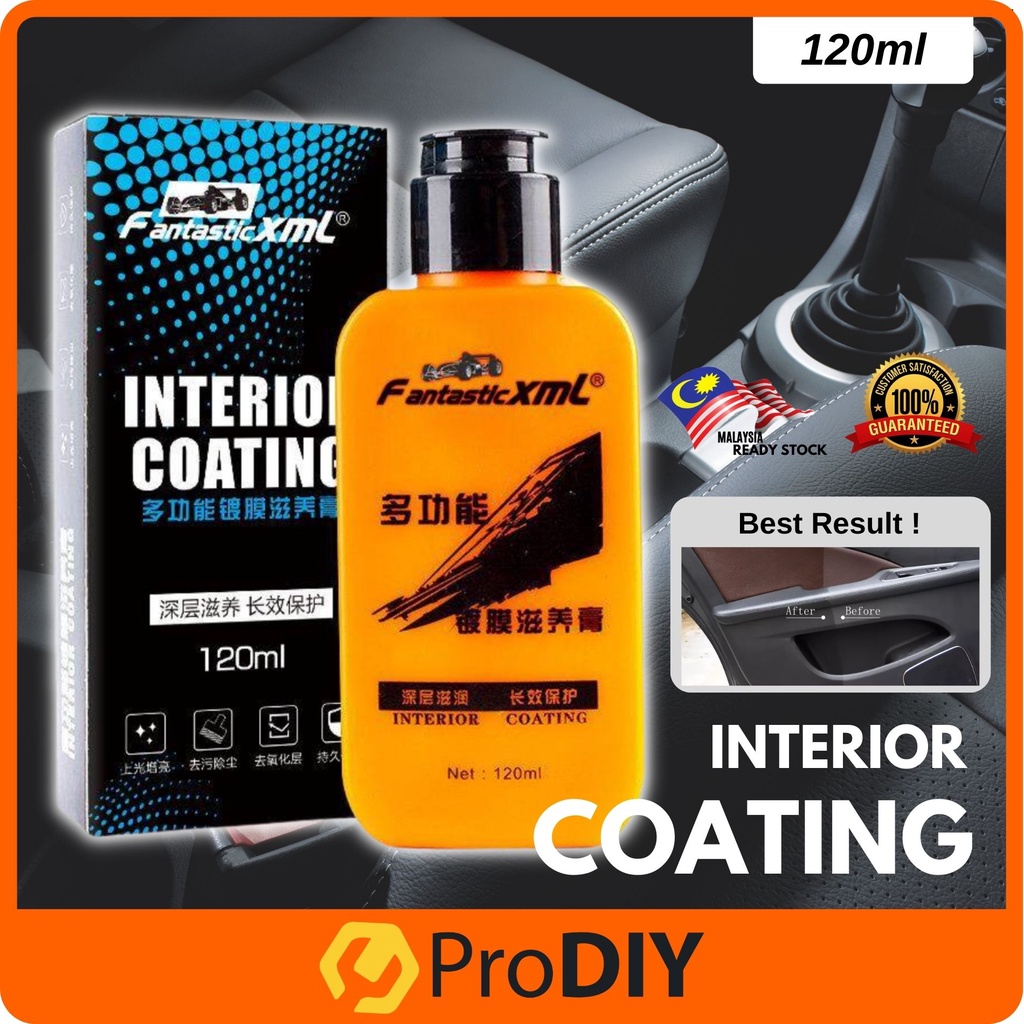 Fantastic XML 120ml Car Interior Coating Leather Plastic & Dashboard