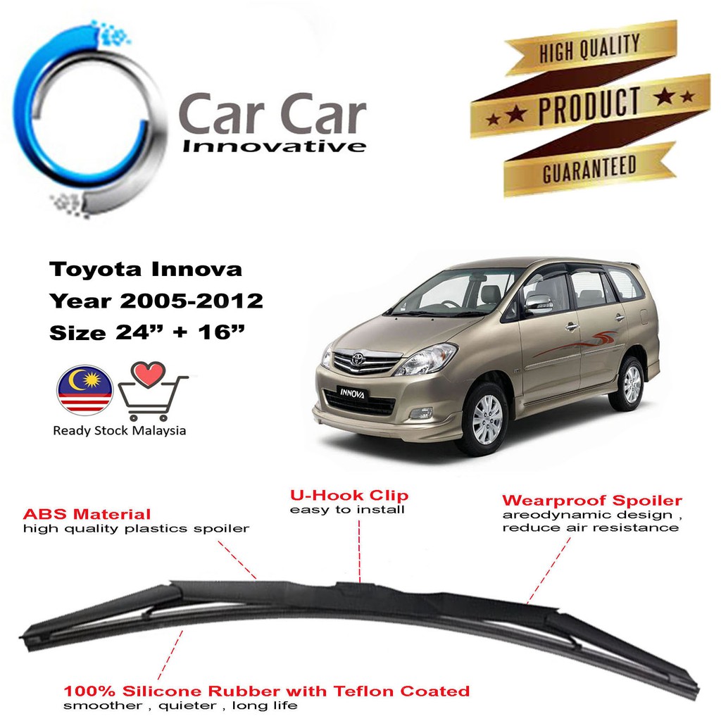 Toyota Innova Wiper 20052012 Car Wiper Blades ,Silicone Wiper Blade