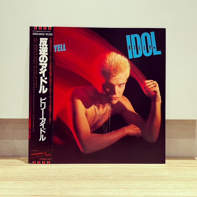 Billy Idol - Rebel Yell (Used Vinyl LP From Japan) | Shopee Malaysia