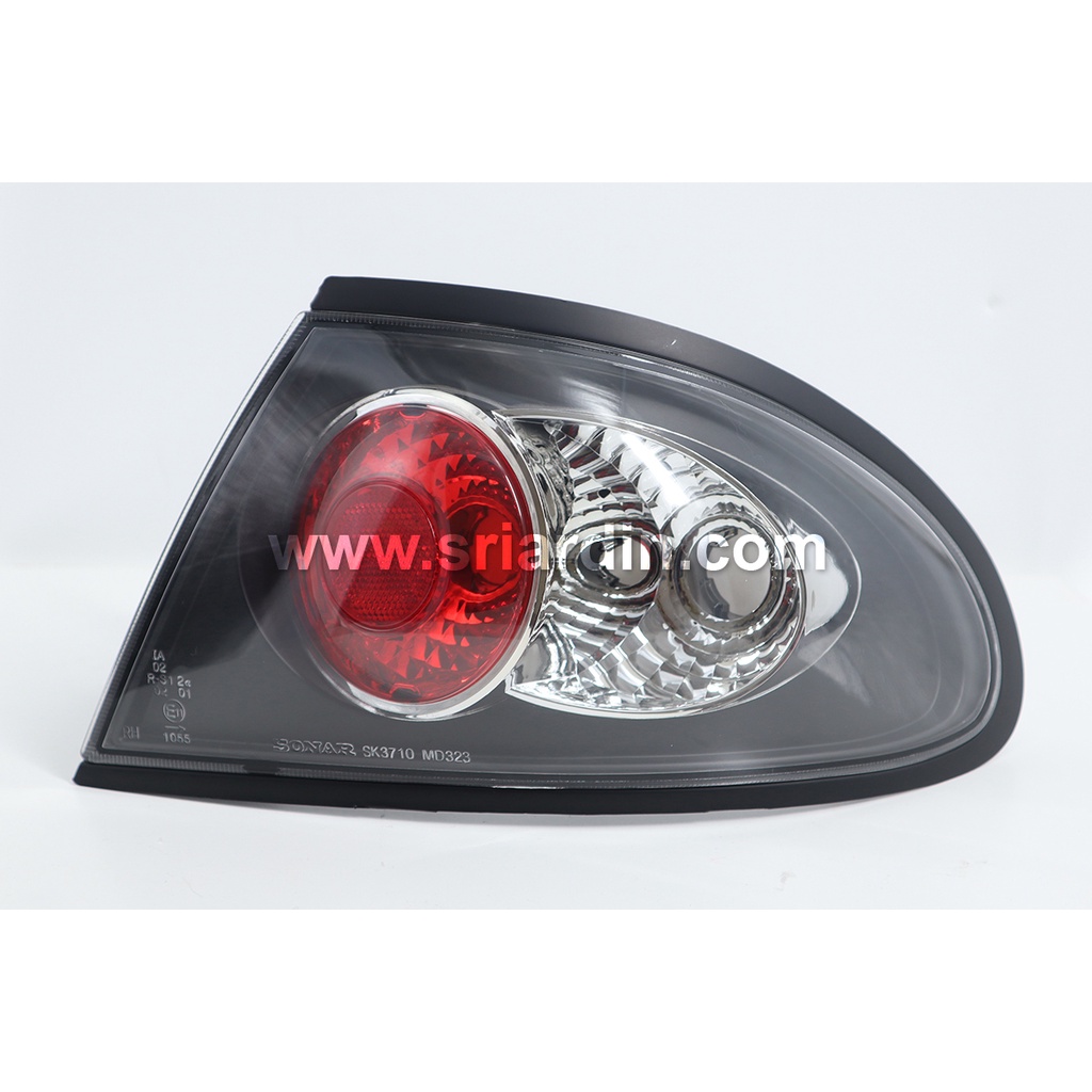 Mazda Lantis / 323 95 Black Face Crystal Tail Lamp [ 1 Pair Left ...