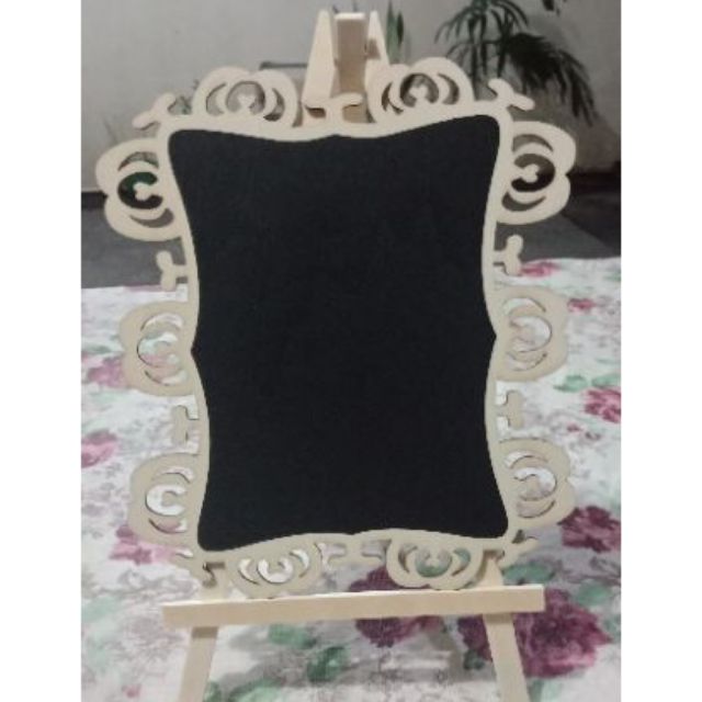 Wooden chalkboard center table signage | Shopee Malaysia