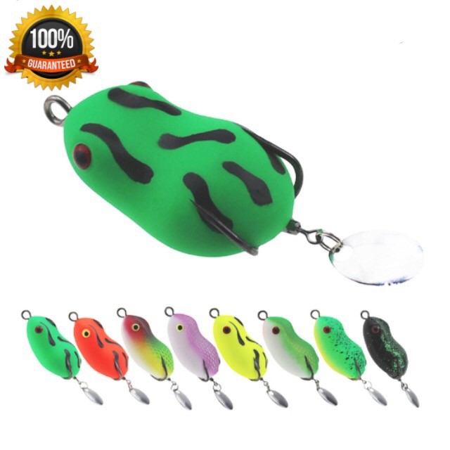 Umpan Katak Tiruan 2.8cm/4g Floating Top Of Water Frog Lures Soft